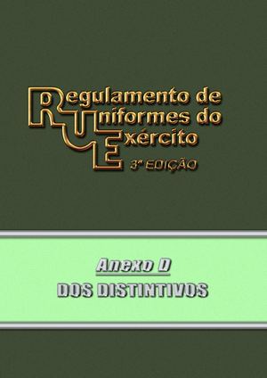 RUE - Anexo D - Dos Distintivos