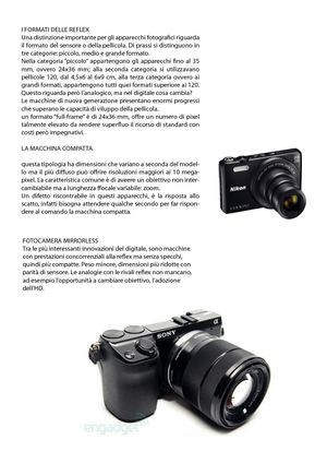 Formati Reflex E Generi Fotografici