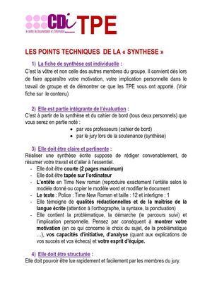 Synthese Point Technique