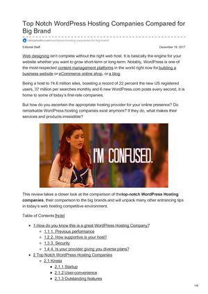 Rainastudio Com Top Notch Word Press Hosting Companies Compared For Big Brand