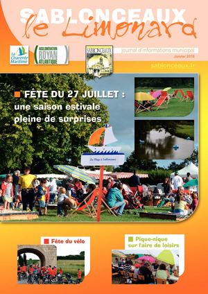 Bulletin municipal de Sablonceaux - Janvier 2018