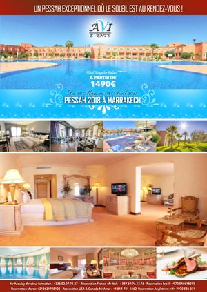 Avi Events Pessah 2018 - Communication Alloj.com