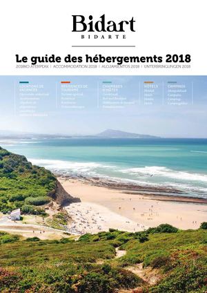 Guide des Hébergements Bidart 2018