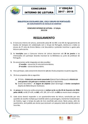 Regulamento Cil 2017 18