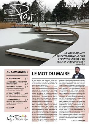 Le Petit Pont - Janvier 2018