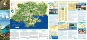 Carte Balades Saint Tropez