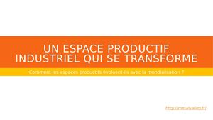 Etude de cas Métal'Valley