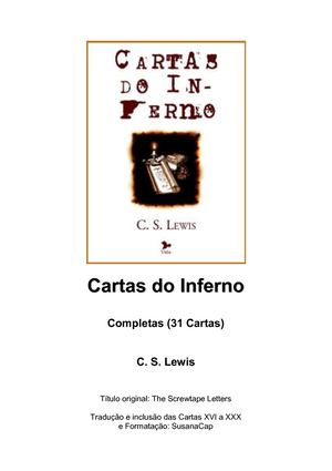 Cartas De Um Diabo Ao Seu Aprendiz - C S Lewis