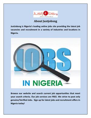 Customer Service Jobs In Nigeria