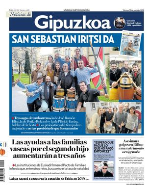 Noticias de Gipuzkoa 20180119
