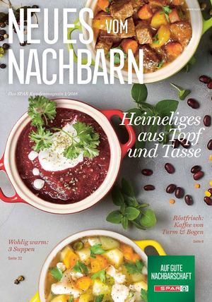 Spar Kundenmagazin 2018 01