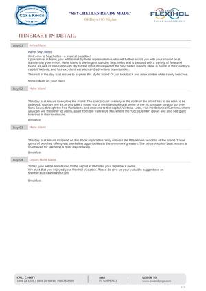 Seychelles Holiday Package