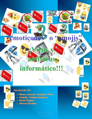 Equipo 4 Sintesis Virus Y Antivirus Informatico Emojis