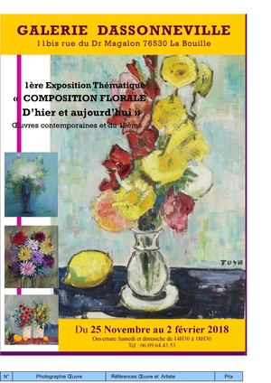 1ère Exposition Thematique "L'art Floral"