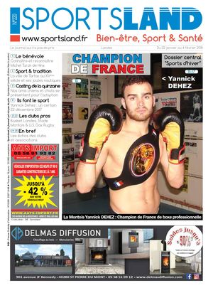 SPORTSLAND N°220 - 22 JANVIER 2018 MDM