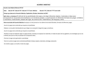 Acuerdo Juegos De Construccion