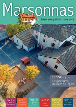 MARSONNAS BULLETIN MUNICIPAL 2018