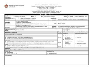 Planeación Matemáticas 4º.