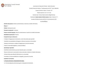 Boletín Informativo