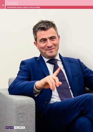 Portrait de Jean-Baptiste Nicolas (DRH de la Ville de Paris)