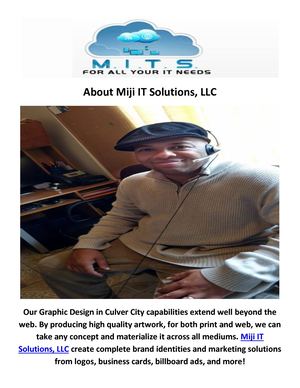 Miji IT Solutions, LLC | Graphic Design in Culver City, CA