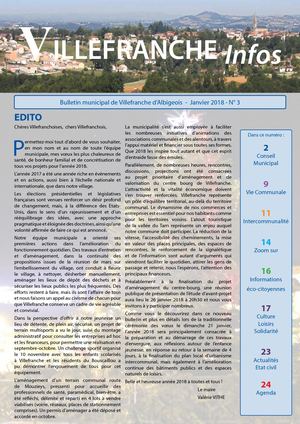 Bulletin Janvier 2018