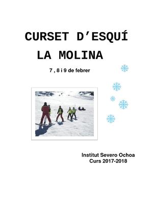 Programa De La Sortida Acompanyants