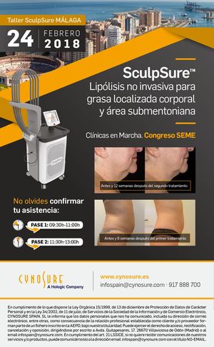 Cynosure Invitación SculpSure SEPE