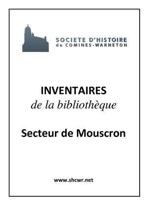 Bibliothèque Mouscron