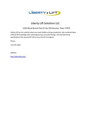 Liberty Lift Solutions LLC