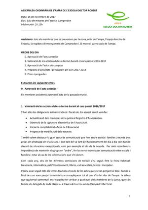 A Assemblea General 20171115