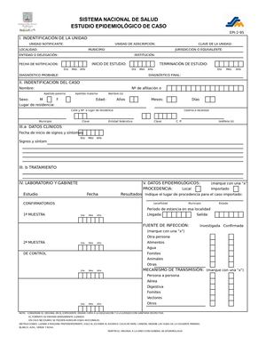 Estudio Epidemiologico