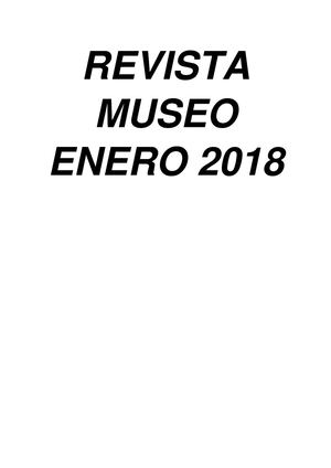 Revista Museo Enero 18