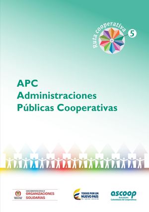 Cooperativas Administraciones Publicas
