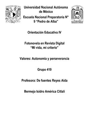 Fotonovela En Revista Digital