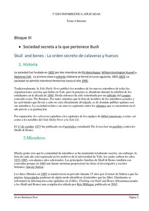 Periodico : Cristiano Ronaldo , SKull and Bones