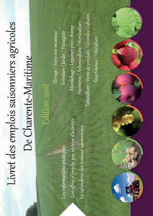 Livret Emplois Saisonniers CHARENTE MARITIME 2018
