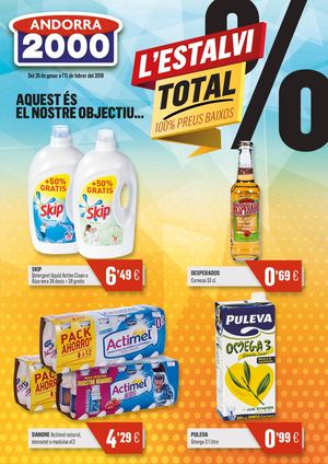 ANDORRA 2000 - CATÀLEG ESTALVI TOTAL