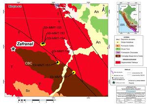 MAPA GEOLÓGICO N°11 SANTO DOMINGO