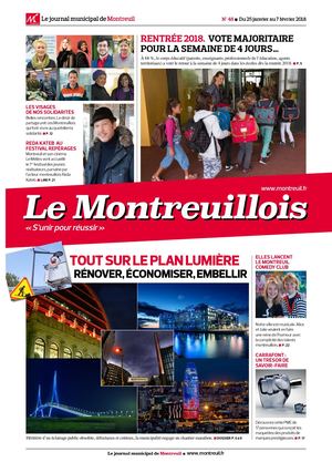 Le Montreuillois du 25 janvier au 7 février 2018