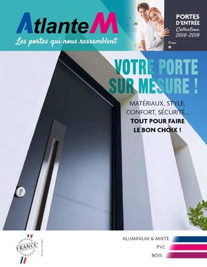 Atlantem : Catalogue Portes Entrée 2018