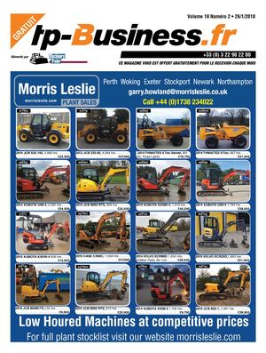 TP BUSINESS VOLUME 18 NUMÉRO 02 • 26/01/2018