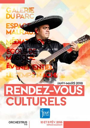Les Rendez-vous culturels de Janvier à Mars 2018