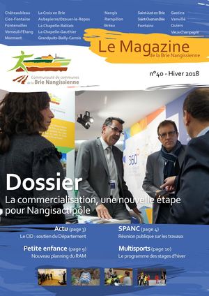 Magazine de la Brie Nangissienne n°40 - Hiver 2018