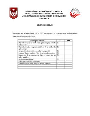 Lista De Cotejo 17 Enero 2018 (1)