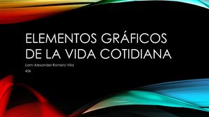 Elementos Gráficos De La Vida Cotidiana