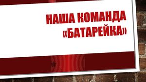 Наша команда