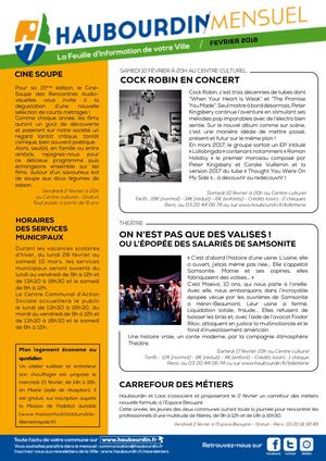 ARCHIVE - Mensuel FEVRIER 2018