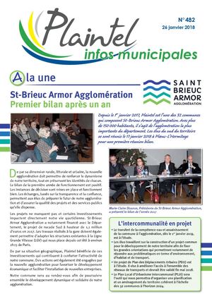 Plaintel Infos 482 Du 26 Janvier 2018