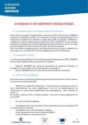 Comprendre le marquage CE des équipements radioélectriques